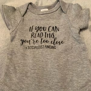 IF YOU CAN READ THIS YOURE TOO CLOSE bodysuit